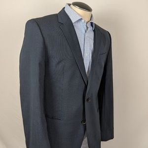 Navy Blue Hugo Boss Halsey2/Merrill2 Blazer 42r US